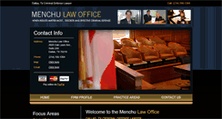 Desktop Screenshot of menchulaw.com